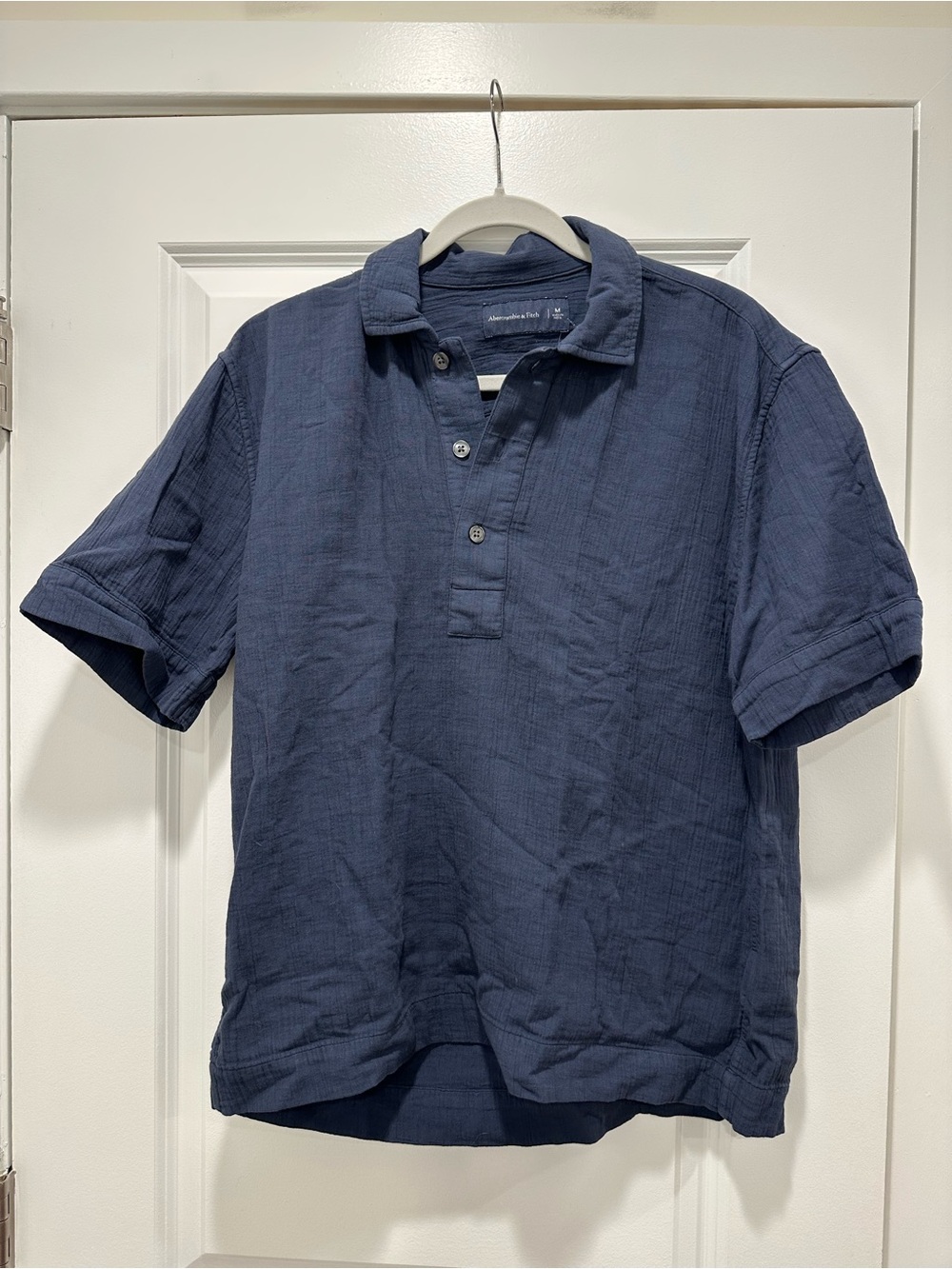 NWT M A&F Breezy Popover, Navy